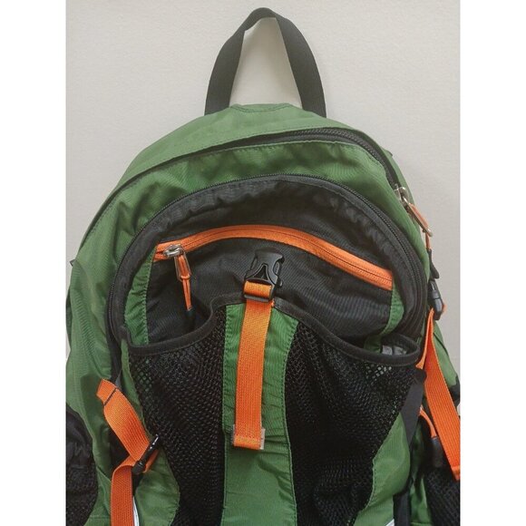The North Face Recon AJVC Legacy Model Conifer Green Black Backpack Daypack Bag - Picture 12 of 16